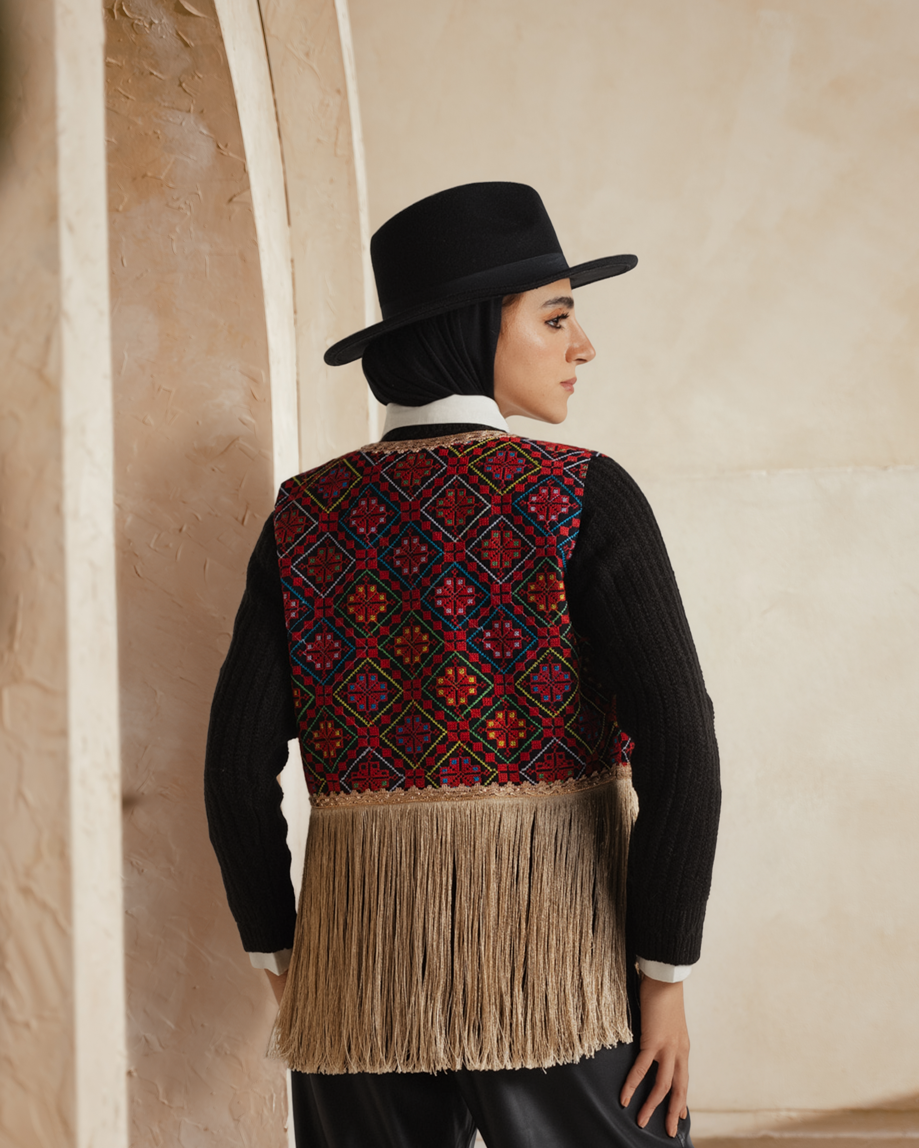 Sinai Fringe Vest — Classic