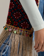 Sinai Fringe Vest — Longline