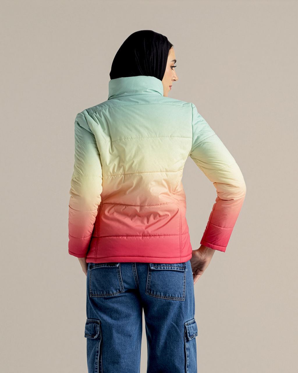 Sunset Fade Puffer
