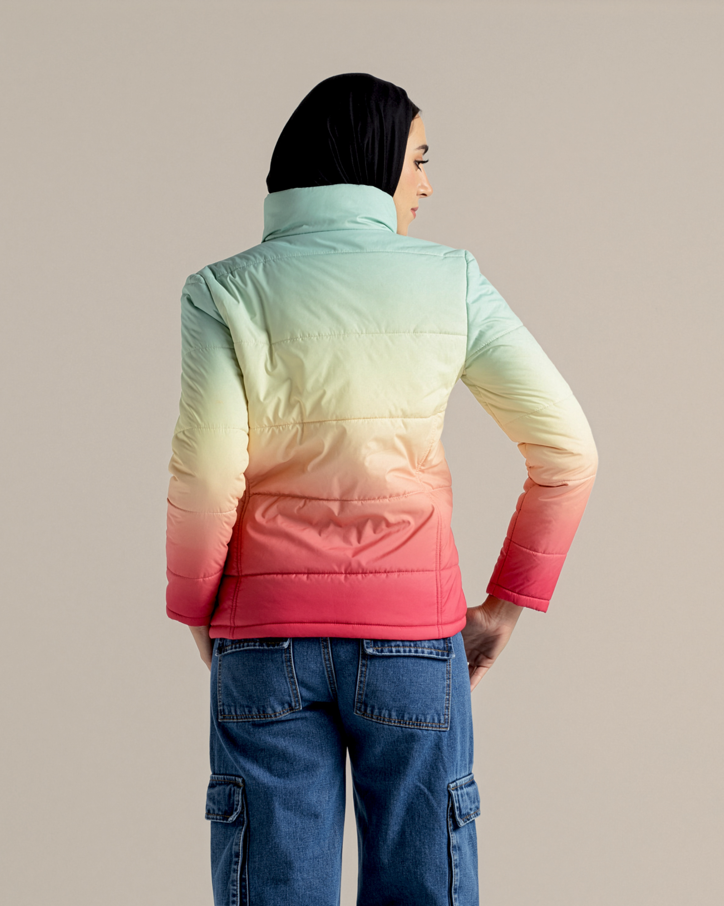 Sunset Fade Puffer