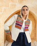 Indira Linen Jacket — Folk Edition