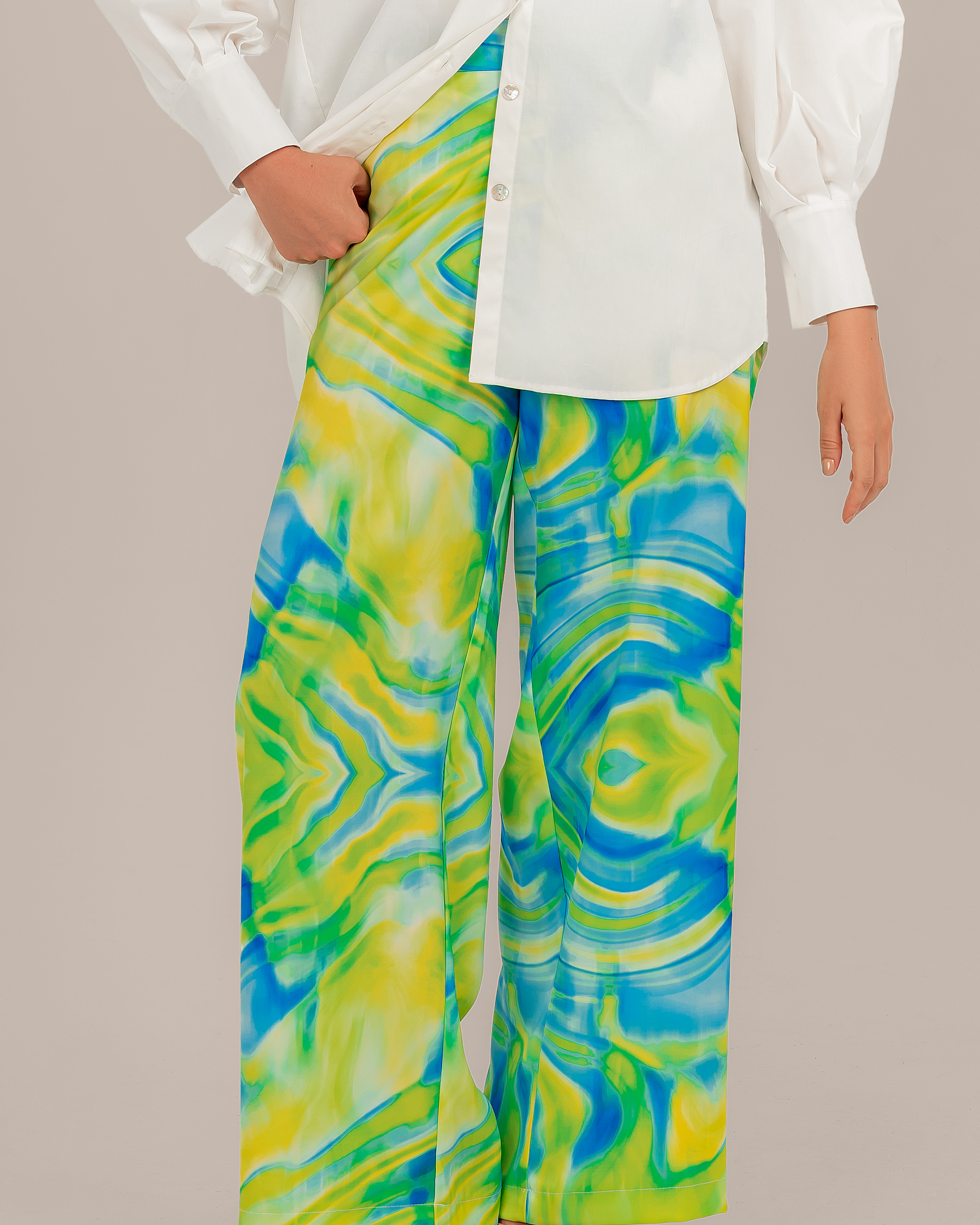 Lagoon Marble Pants