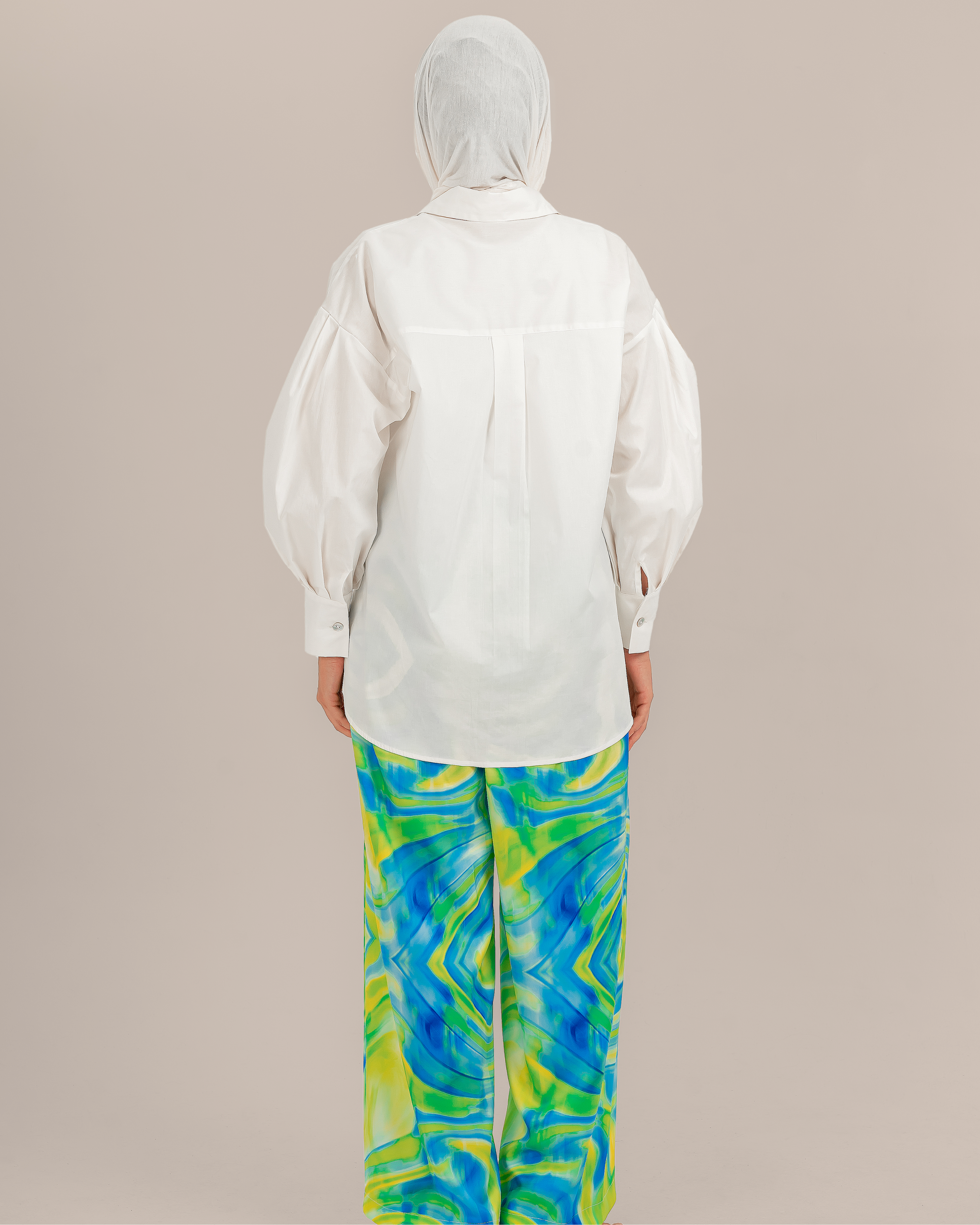 Lagoon Marble Pants