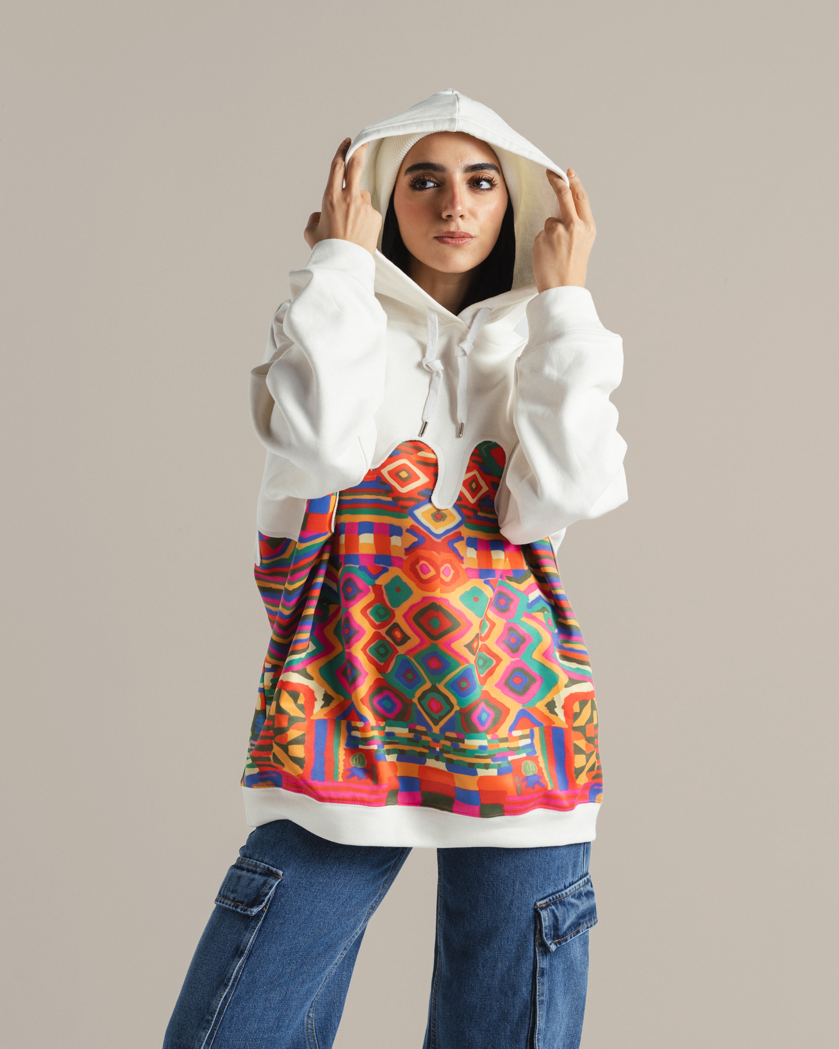 Mosaic Drip Hoodie
