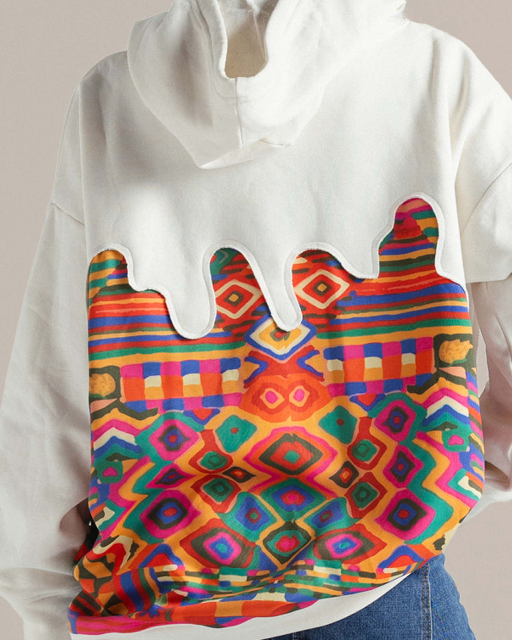 Mosaic Drip Hoodie