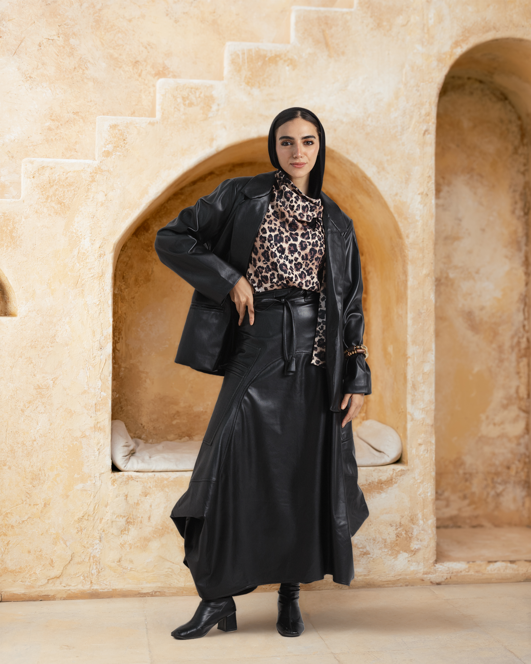 Noir Edge Skirt