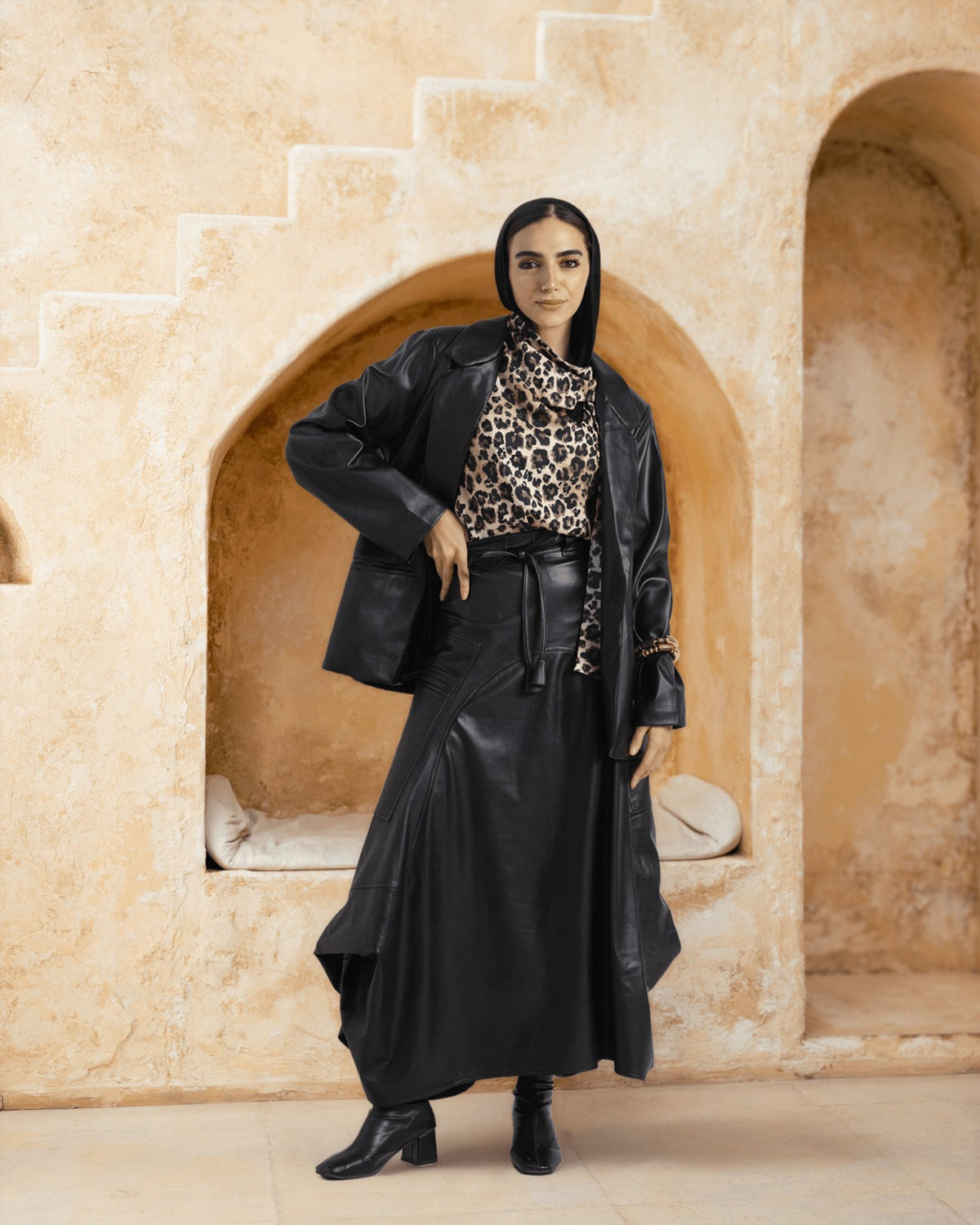 Noir Edge Skirt