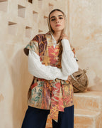 Tapestry Suede Wrap